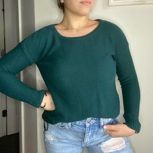Turquoise Cotton On Knit Top
